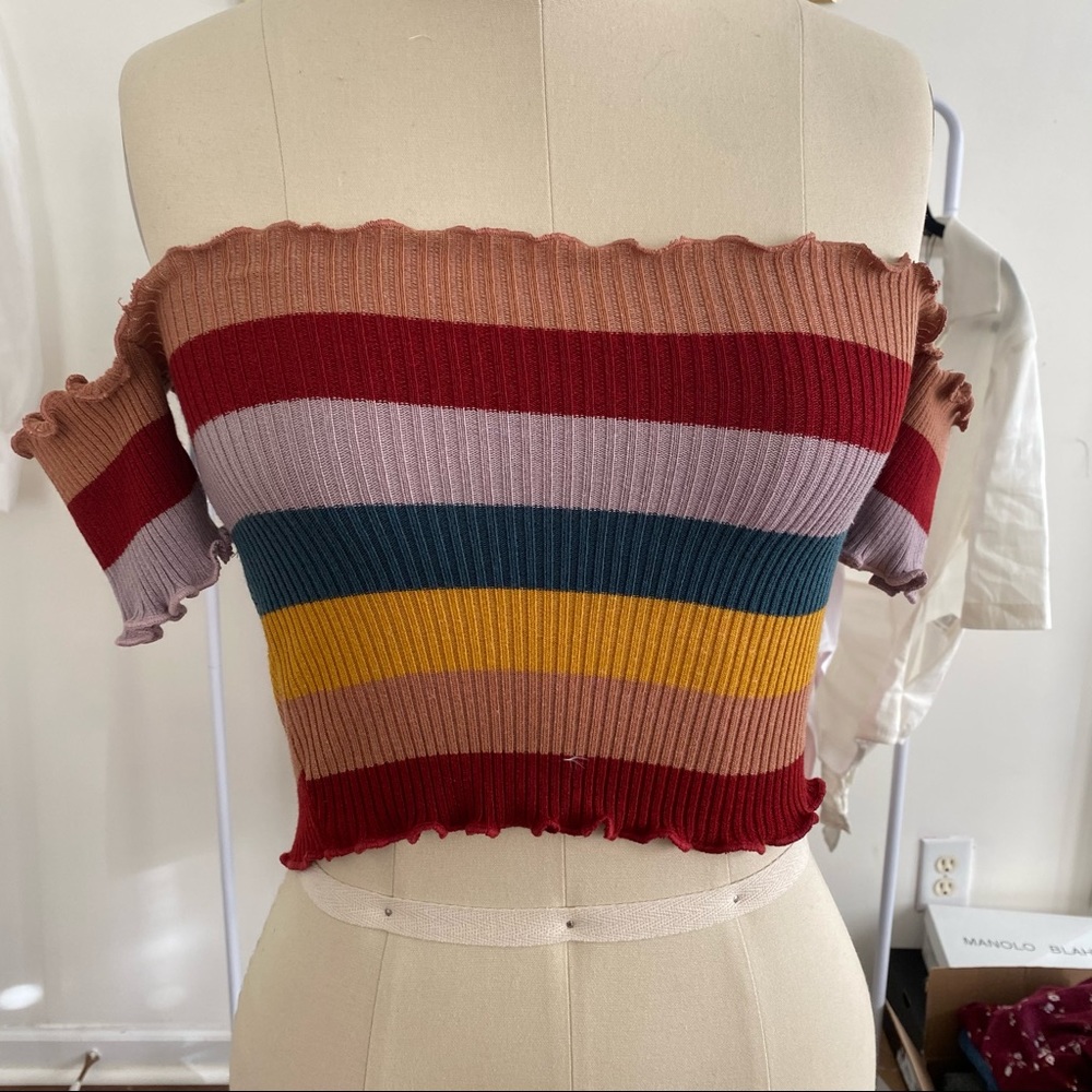Off the Shoulder Crop top